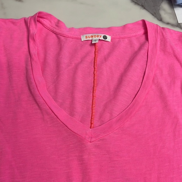 Sundry neon pink tee - Picture 2 of 6